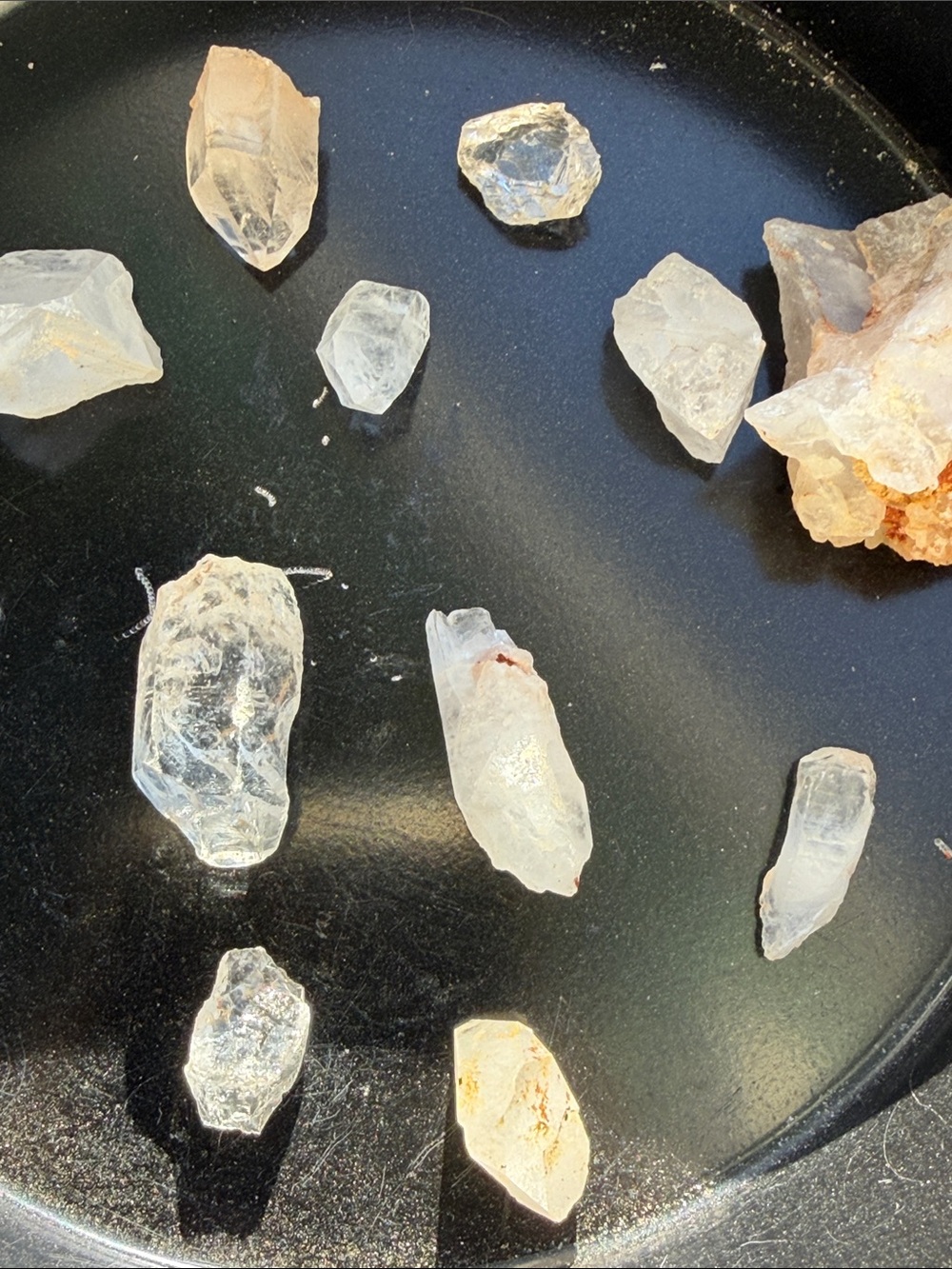 Clear Quartz Crystal Lot - White/Clear Accent Stones - Hand Found From Arkansas - Picture 11 of 12